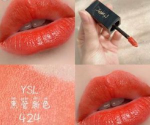 ysl口红试色效果图