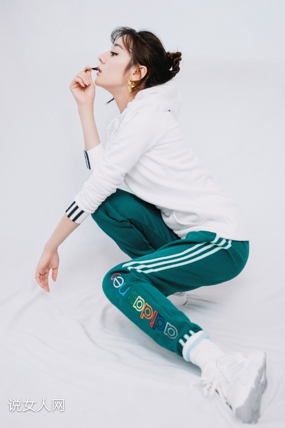 迪丽热巴穿衣搭配图