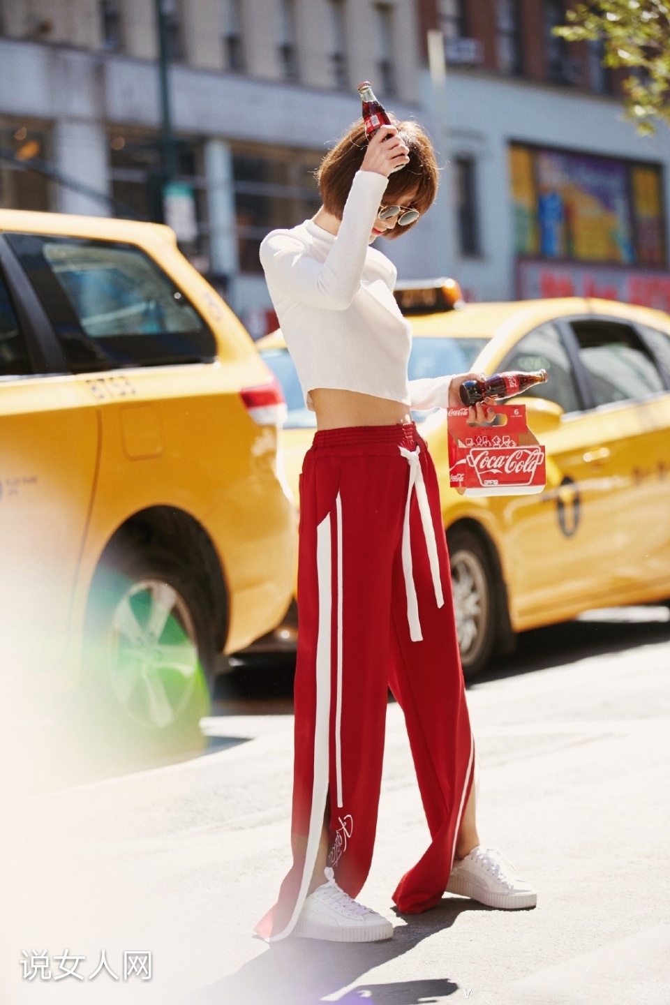 迪丽热巴穿衣搭配图