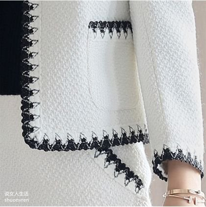 小女生矮个子毛外套大衣搭配款式图