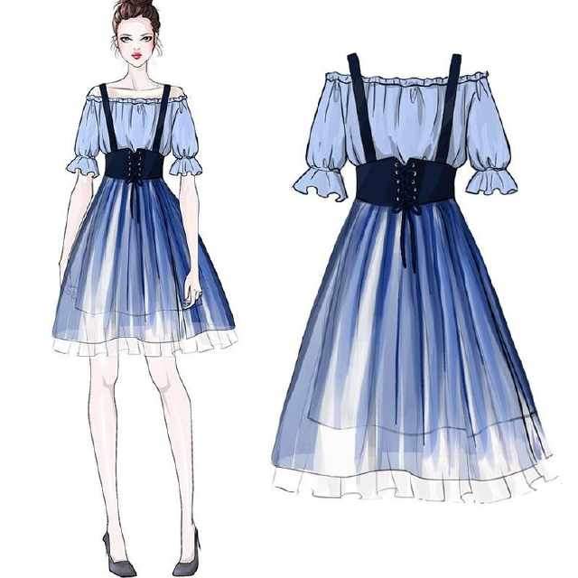 小个子女生连衣裙穿搭技巧