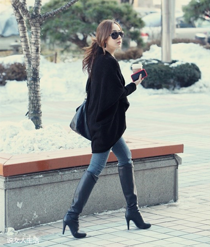 上衣+阔腿裤秋季怎么穿搭好看,真人穿搭技巧