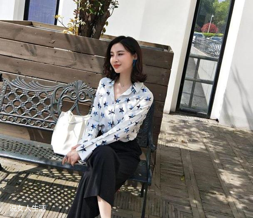 阔腿裤搭配上衣