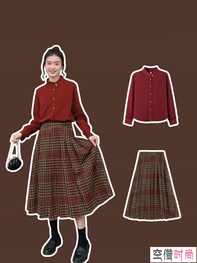 衬衫不想单调白，鲜艳明亮的红衫衬，更值得你来尝试