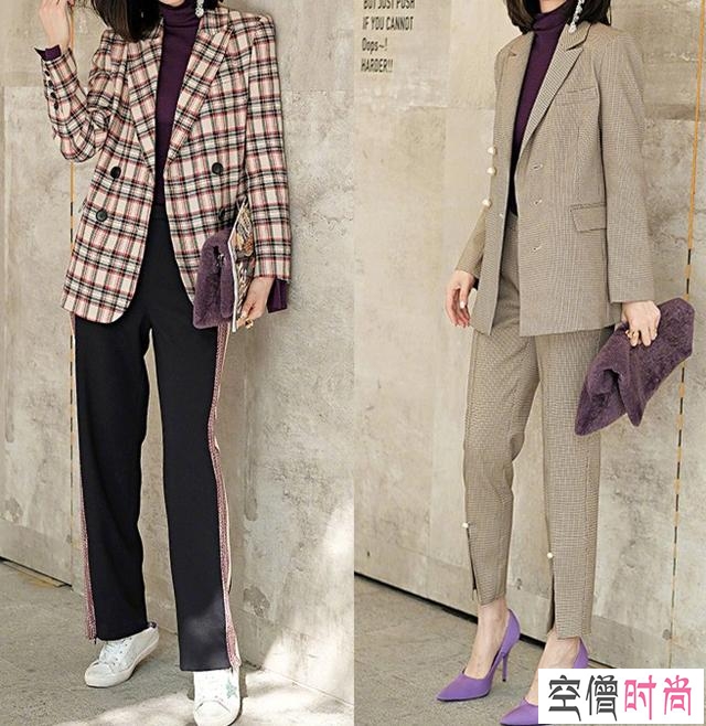30岁女人的职场穿搭，干练复古，“妥妥的”精英女神