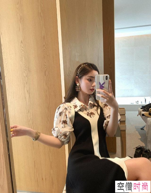 漂亮女生“防撞衫”穿搭，减龄显甜又时尚，穿出高级感就这么简单