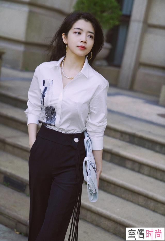 干净利索才是真女神！时尚博主三木安利精致女孩穿搭，优雅又高级